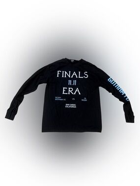 NWSL NJ/NY Gotham FC "Final Era's" Long Sleeve T-Shirt | Women's Medium